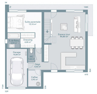  Maison à vendre 6 pièces 116 m²
