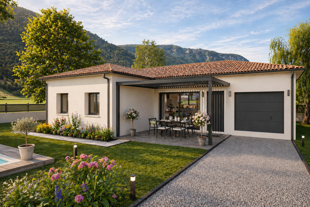 vente Maison - 4 pièce(s) - 91 m² Sablons (38550)