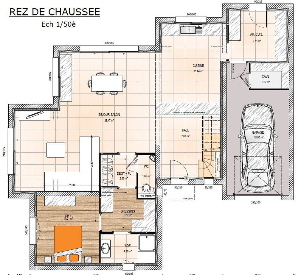 MAISON À CONSTRUIRE DE 140 M² PROCHE ANGERS Faî....