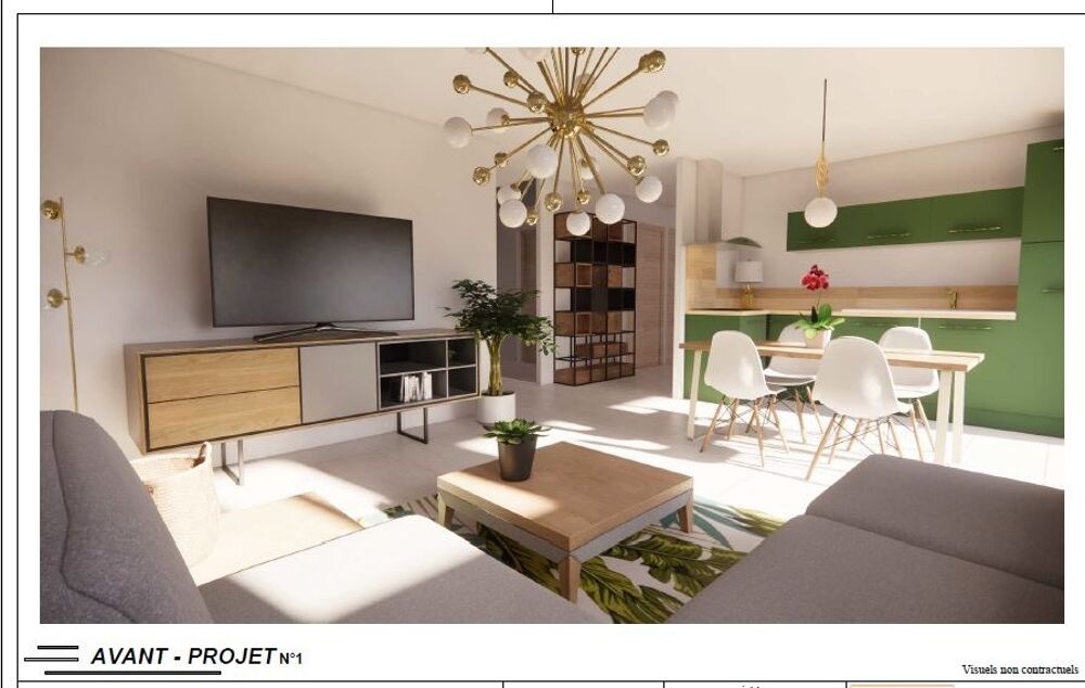 vente Maison - 3 pièce(s) - 60 m² Changé (53810)