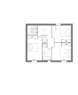  Maison 4 pièces 130 m² Le poinçonnet