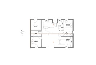 Maison à vendre 4 pièces 81 m²