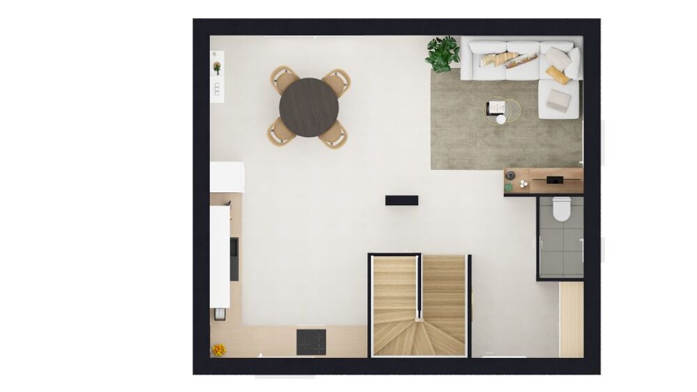 VENTE d'une maison de 3 pièces (86 m²) à Sessenheim ....