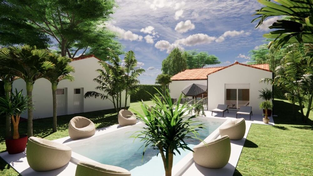 VENTE d'une maison F5 (140 m²) à Saint-Gilles-Croix-de-V....