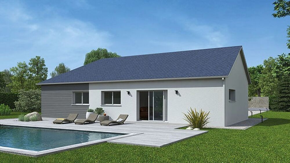 Cette grande maison de plain-pied est la Natilys 4 pans,....