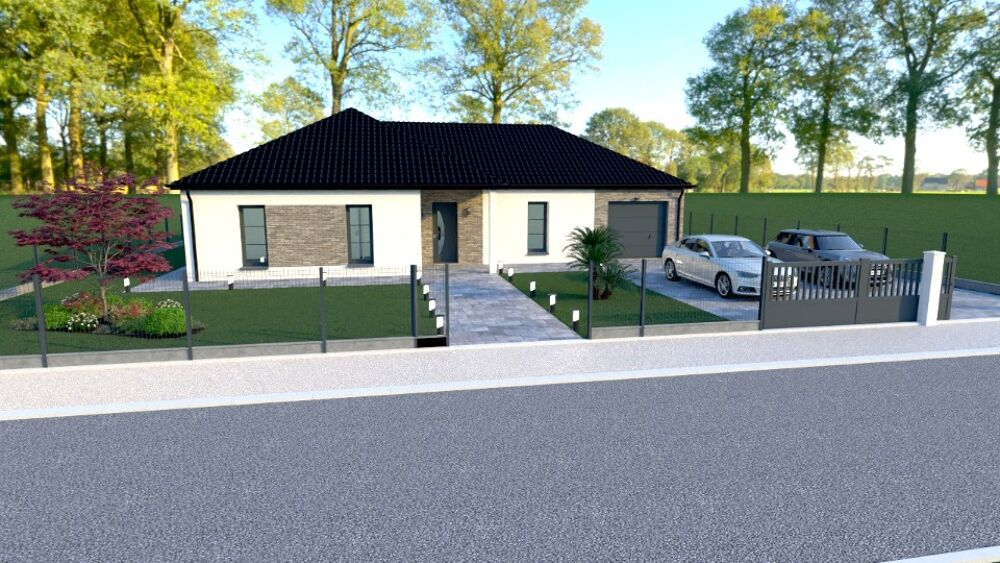 A construire à MAZINGARBE une maison de plain pied de 14....