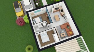  Maison 2 pices 50 m Mallemort