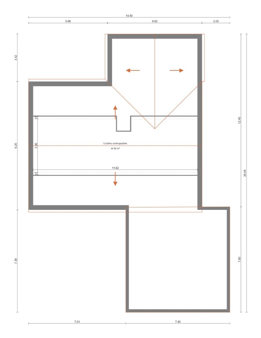 vente Maison - 4 pièce(s) - 110 m² Le Poinçonnet (36330)