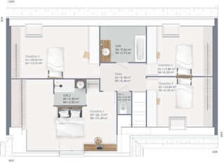  Maison à vendre 7 pièces 150 m²