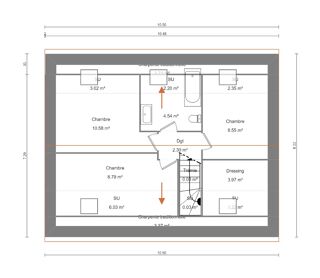  Maison  vendre 5 pices 92 m