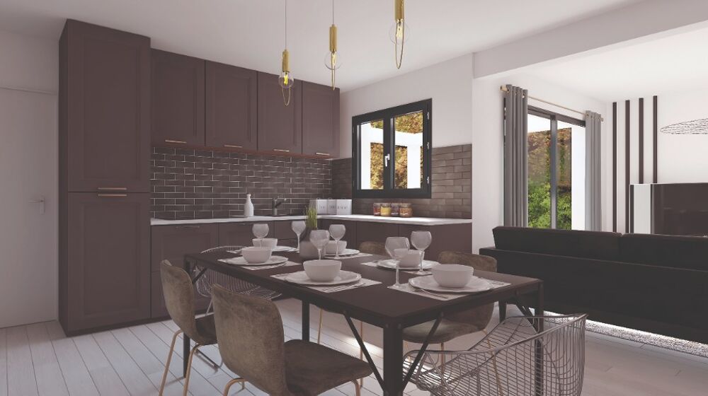 PROJET PRÊT À DÉCORER : terrain 534 m² + maison ossature....