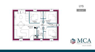  Maison  vendre 3 pices 50 m