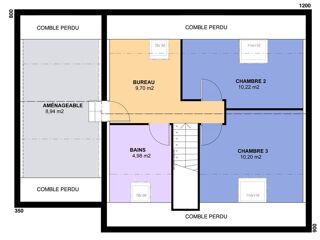  Maison à vendre 4 pièces 92 m²