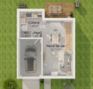  Maison à vendre 4 pièces 82 m²