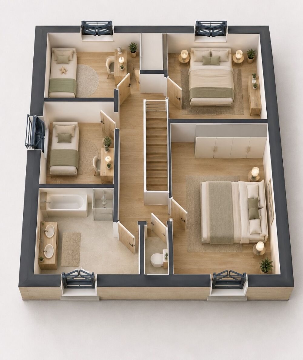 vente Maison - 6 pièce(s) - 117 m² Vantoux (57070)