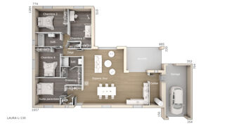  Maison à vendre 5 pièces 130 m²