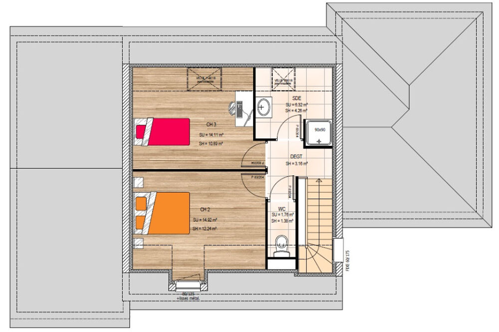 vente Maison - 5 pièce(s) - 119 m² Mûrs-Erigné (49610)
