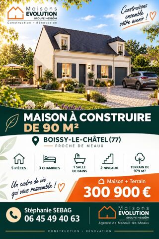  Maison à vendre 5 pièces 90 m²