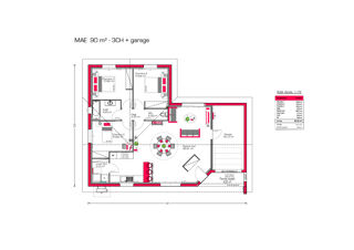  Maison  vendre 4 pices 90 m