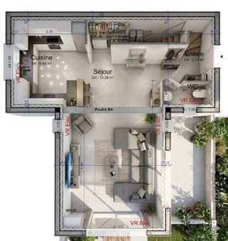  Maison � vendre 5 pi�ces 93 m�