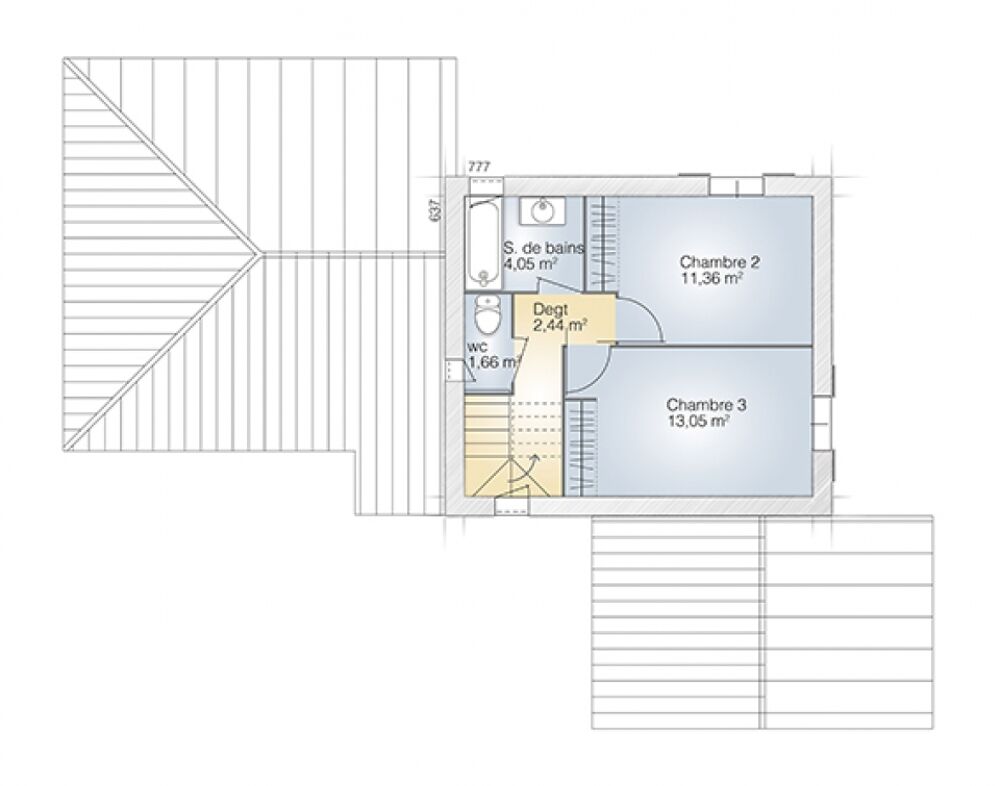 vente Maison - 5 pice(s) - 105 m Sainte-Croix-de-Quintillargues (34270)