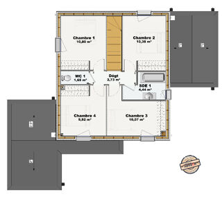  Maison � vendre 6 pi�ces 130 m�