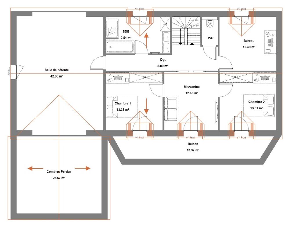 vente Maison - 6 pièce(s) - 250 m² Lury-sur-Arnon (18120)