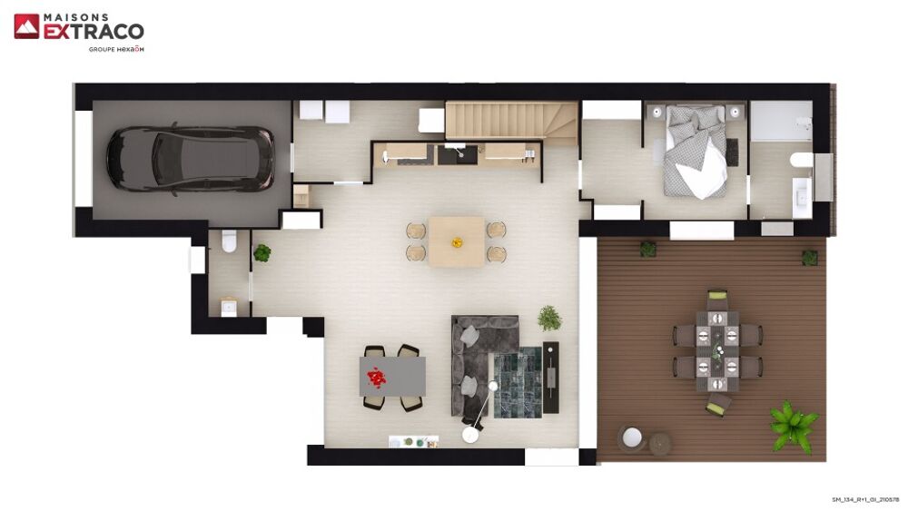 vente Maison - 1 pièce(s) - 134 m² Bertreville (76450)