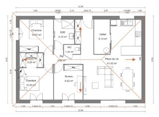  Maison 3 pi�ces 75 m� Lannemezan