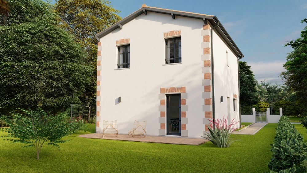 Sur un terrain constructible de 400 m² bien exposé côté ....