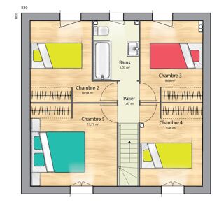  Maison 6 pi�ces 102 m� La fert�-sous-jouarre