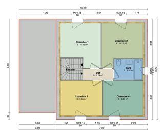  Maison à vendre 5 pièces 91 m²