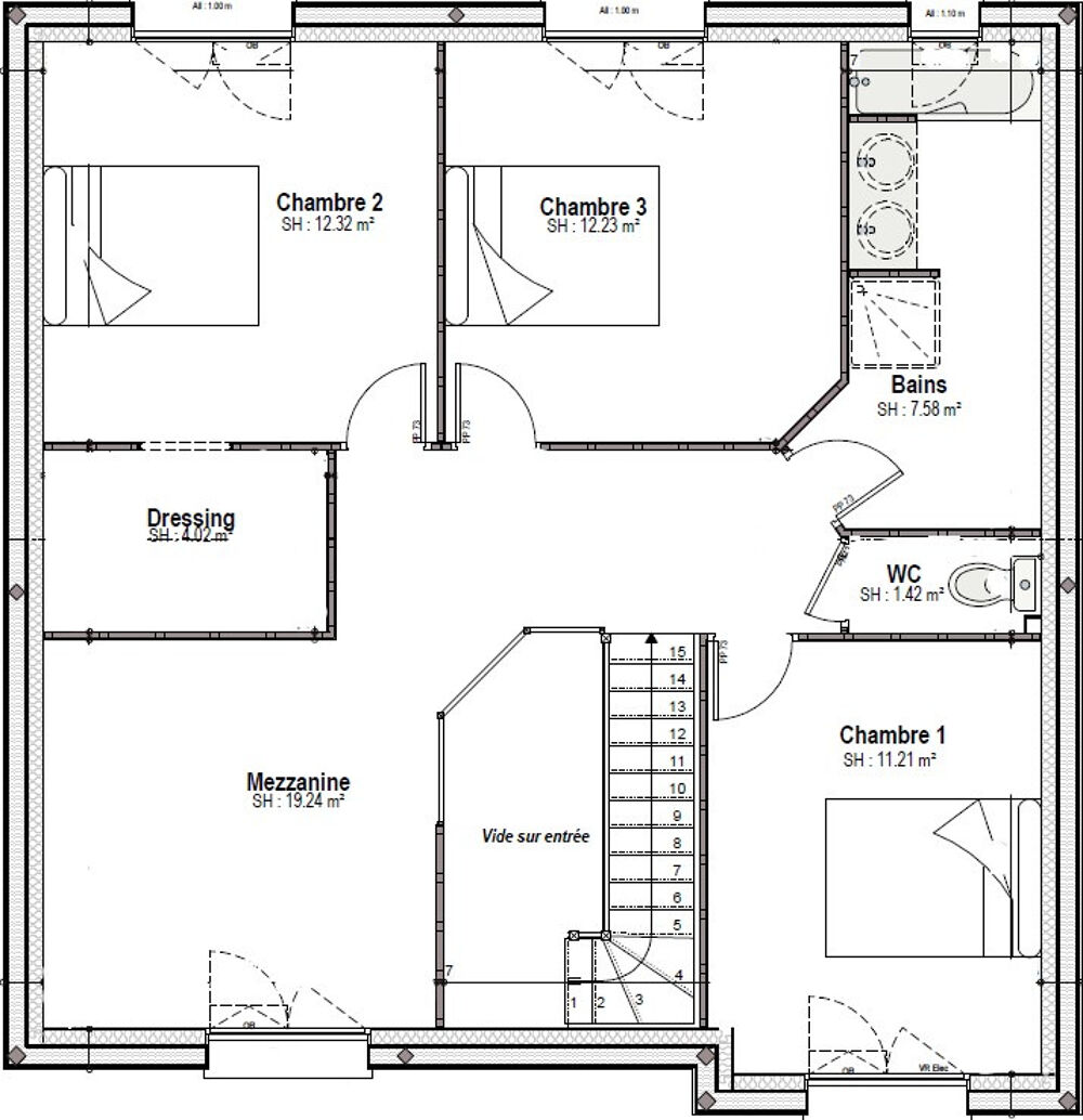 VENTE : maison F5 (125 m²) à Teloché Idéalement situ....
