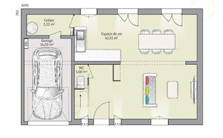  Maison 5 pi�ces 80 m� Appeville-annebault