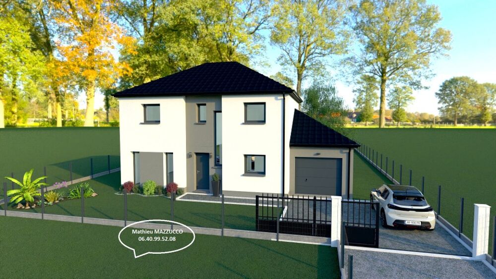 Bertry : maison F6 (100 m²) à vendre IDÉALEMENT SITU....