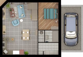  Maison 3 pi�ces 54 m� Yvr�-l'�v�que