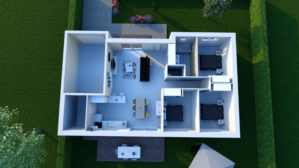VENTE : maison T4 (82 m²) à Coulans-sur-Gée Idéaleme....
