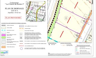  Terrain � vendre 533 m�