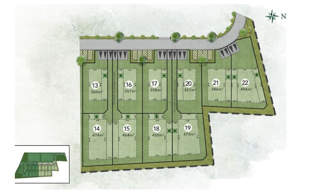 vente Terrain - 450 m² Ribaute-les-Tavernes (30720)