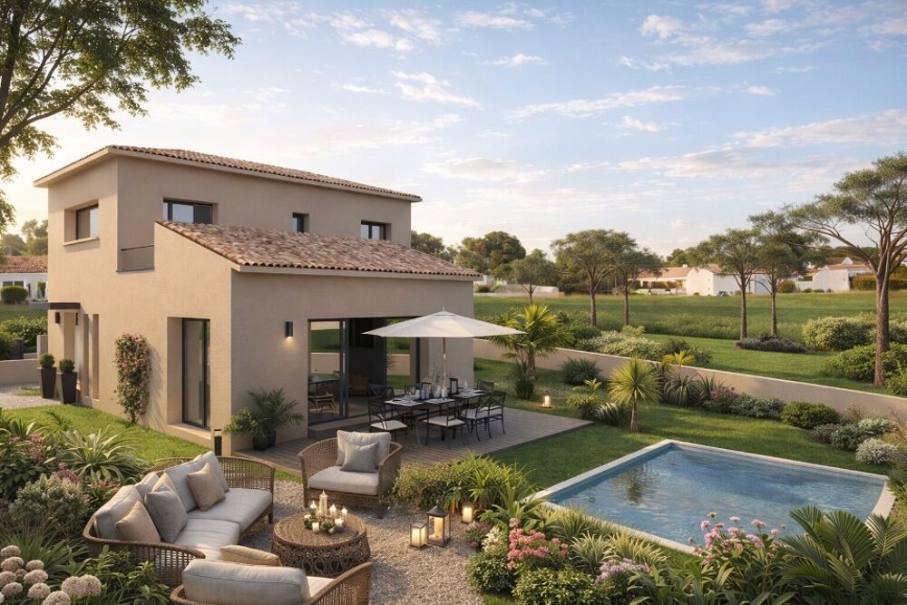 Maison contemporaine à Giens - Un cadre de vie privilégi....