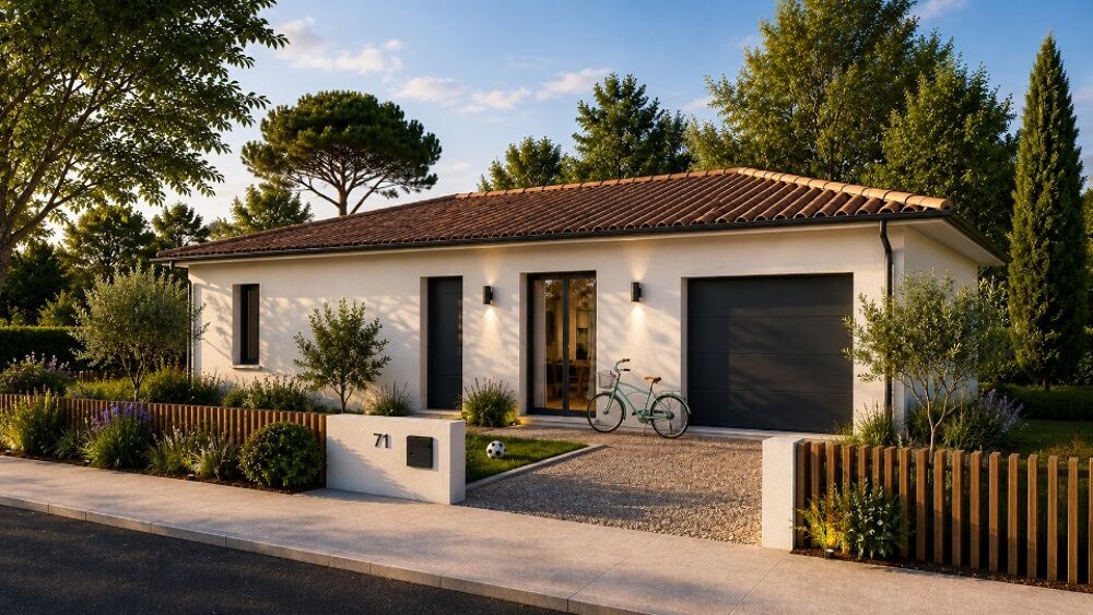 Villa Anou'ka + terrain à Saubrigues - Coeur de village,....