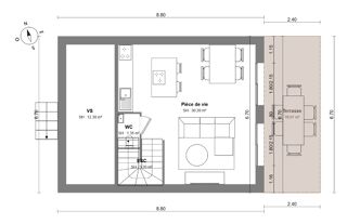  Terrain � vendre 300 m�