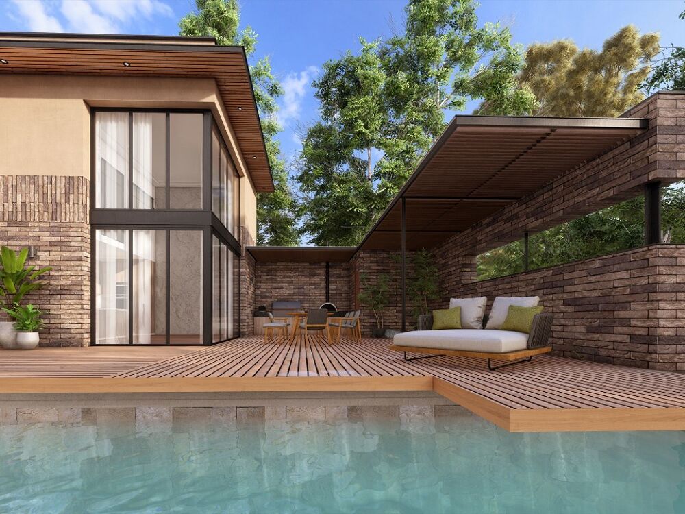 Projet de construction d'une maison de 280m2. Sous sol e....