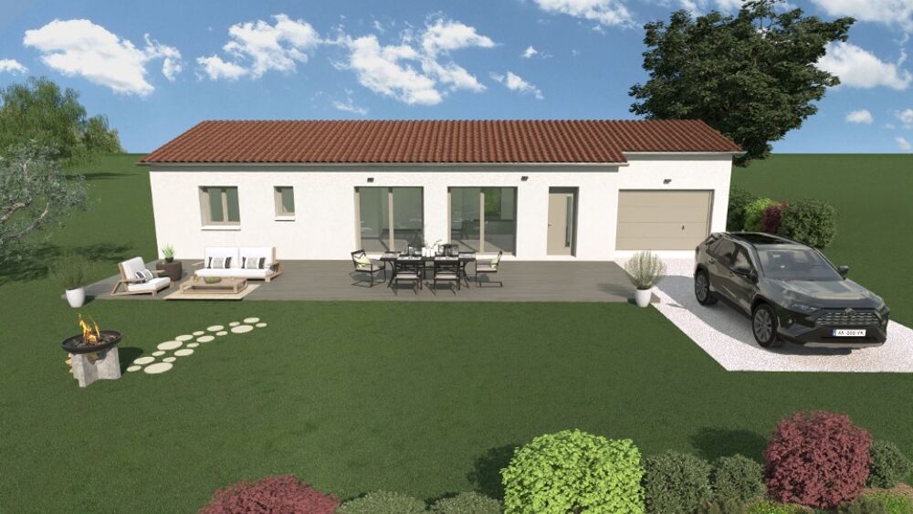 vente Maison - 6 pièce(s) - 80 m² Saint-Marcellin-en-Forez (42680)