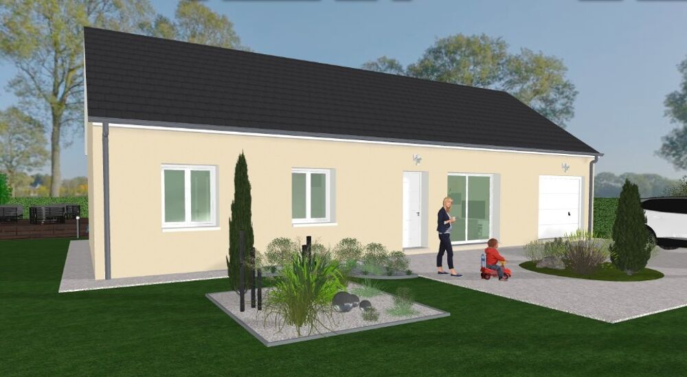 MAISON À CONSTRUIRE DE 92 M² PROCHE DE LE BLANC, 3 PIÈCE....