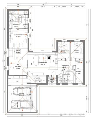  Maison 6 pices 141 m Saint-jean-sur-veyle