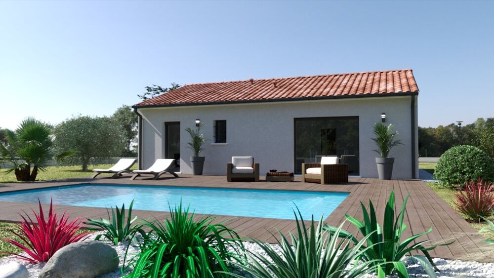 Cette jolie maison de plain-pied à construire n'attend p....