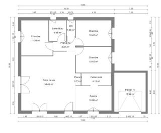  Maison 4 pices 90 m Limoges