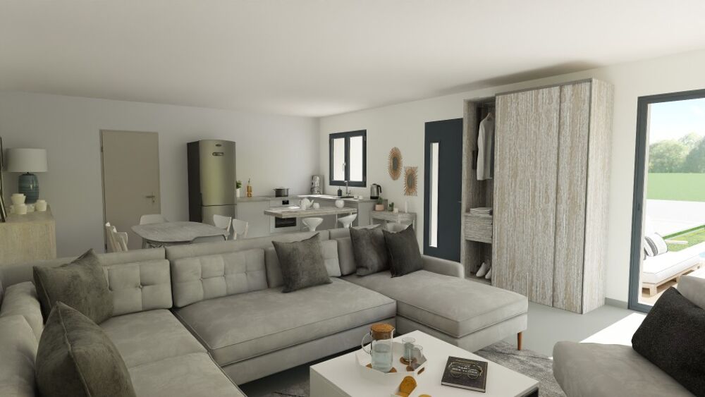 MAISON À CONSTRUIRE DE 89 M² PROCHE DE BOURG-EN-BRESSE, ....