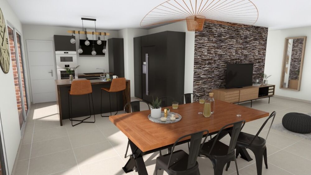 vente Maison - 5 pièce(s) - 100 m² Camblain-l'Abbé (62690)